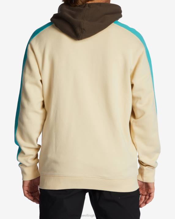 Men Chino Billabong Wave Washed Hoodie 80P8657