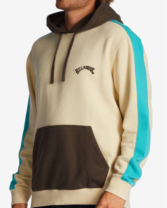 Men Chino Billabong Wave Washed Hoodie 80P8657