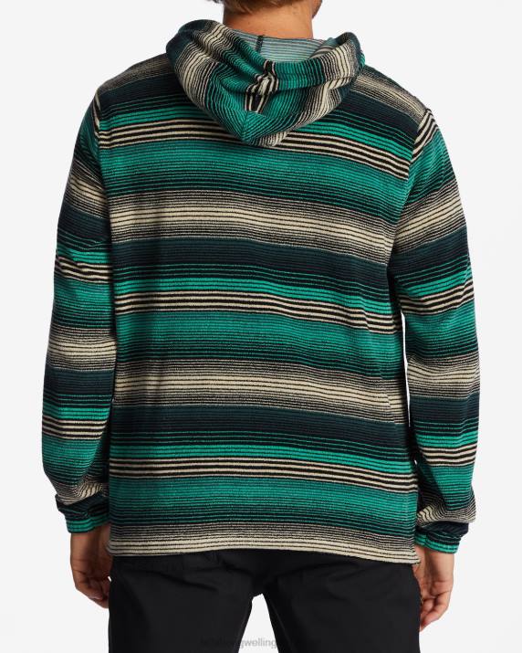 Men Cypress Billabong Flecker Pullover Hoodie 80P8625