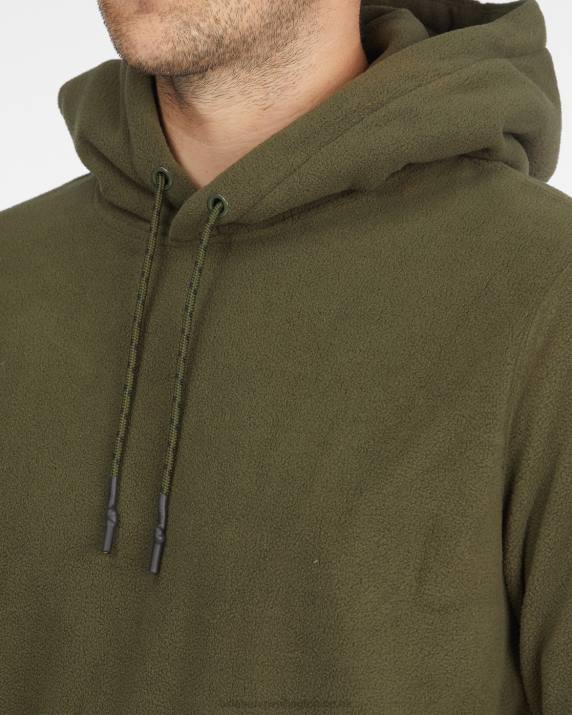 Men Dark Olive Billabong A/Div Furnace Pullover Hoodie 80P8562