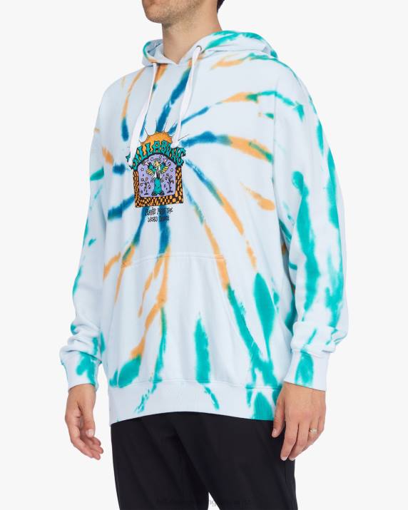Men Multi Billabong Plants Dance Organic Pullover Hoodie 80P8518