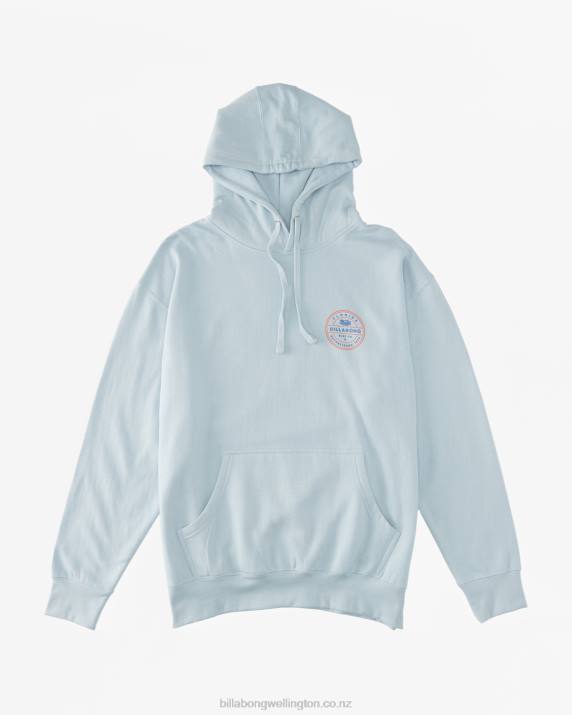 Men Seaglass Billabong Gator Rotor Hoodie 80P8417