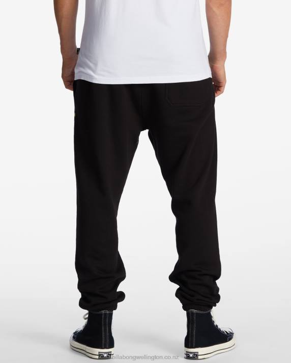 Men Black Billabong Keith Haring Jam Joggers 80P8223