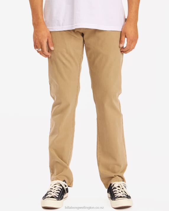 Men Gravel Billabong 73 Chino Pants 80P8452