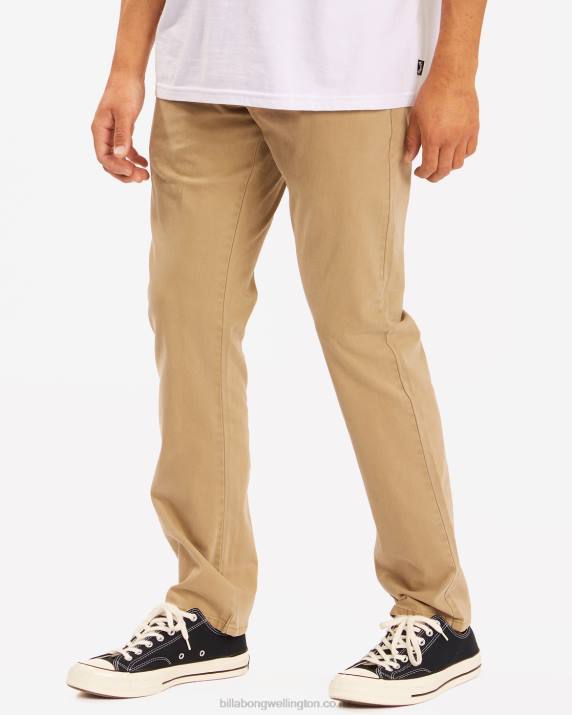 Men Gravel Billabong 73 Chino Pants 80P8452