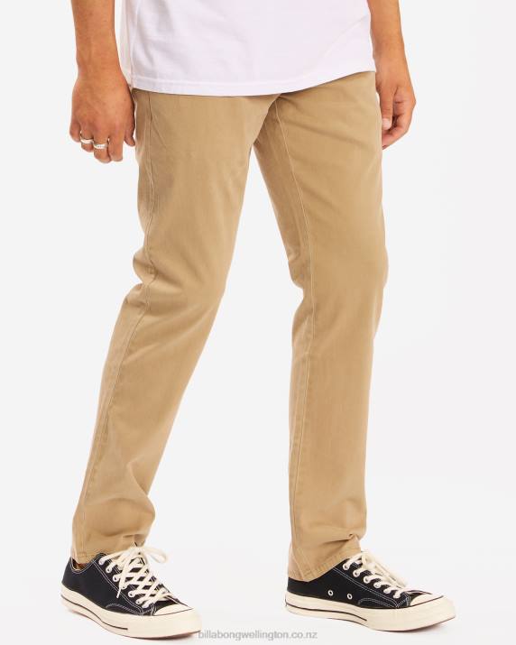 Men Gravel Billabong 73 Chino Pants 80P8452