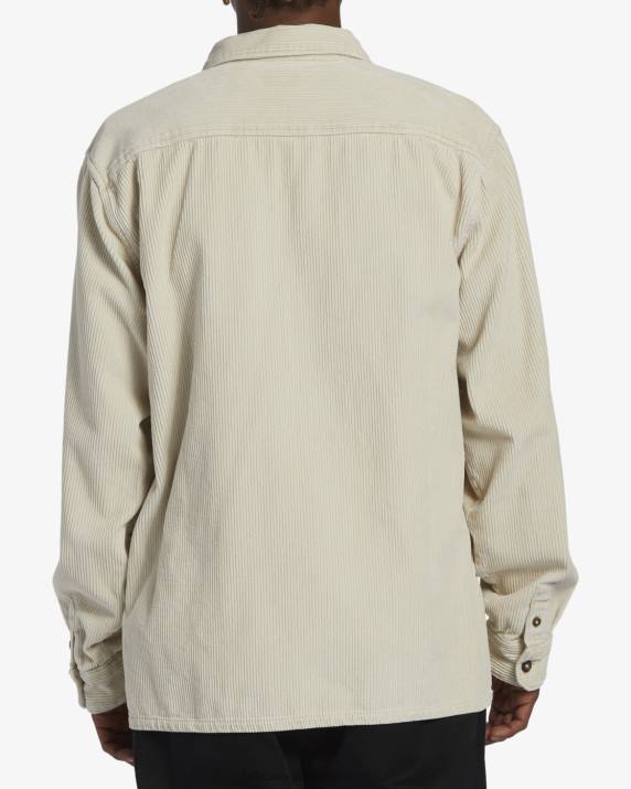 Men Chino Billabong Bong Days Long Sleeve Shirt 80P8396