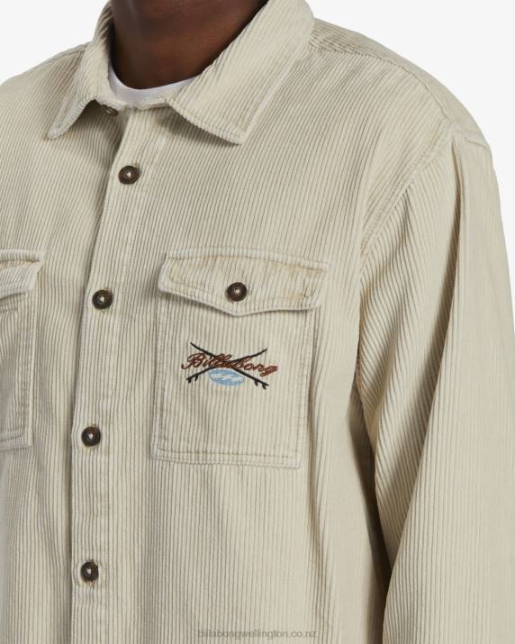 Men Chino Billabong Bong Days Long Sleeve Shirt 80P8396
