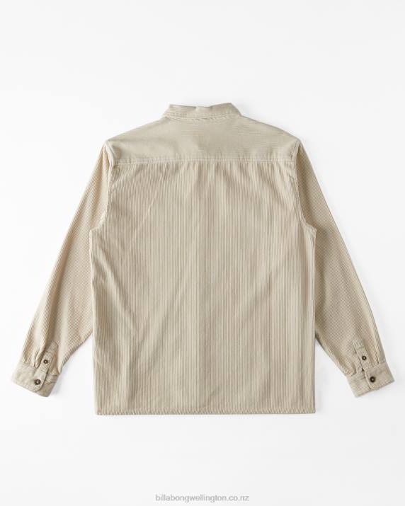 Men Chino Billabong Bong Days Long Sleeve Shirt 80P8396