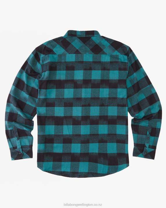 Men Marine Billabong Coastline Flannel Shirt 80P8456