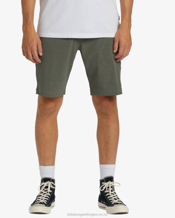 Men Military Billabong Crossfire Submersible Shorts 21'' 80P8290