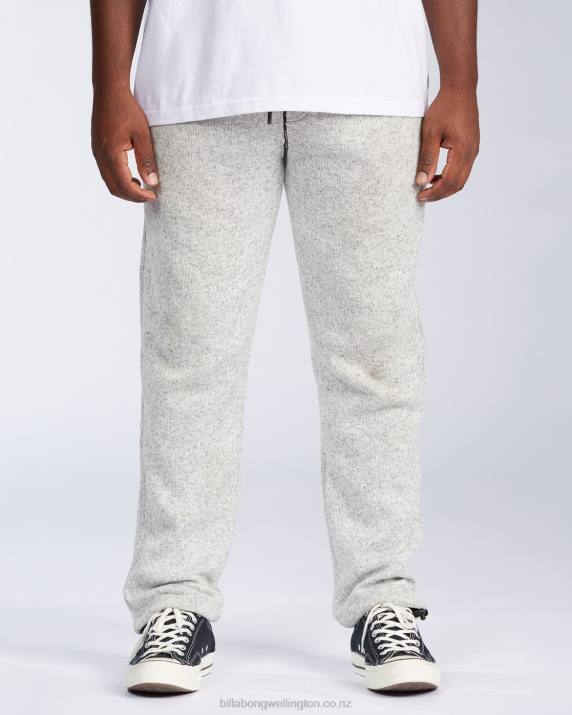 Men Light Grey Billabong A/Div Boundary Sweatpants 80P8509
