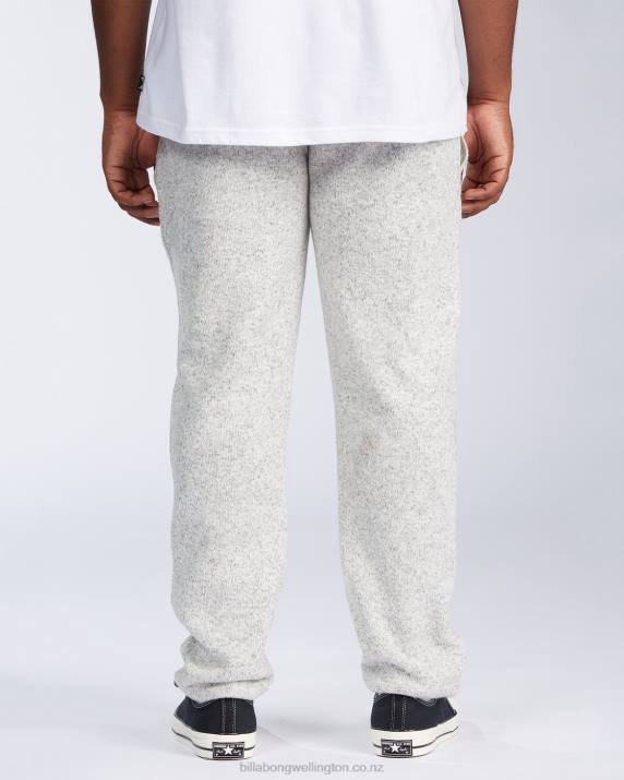 Men Light Grey Billabong A/Div Boundary Sweatpants 80P8509
