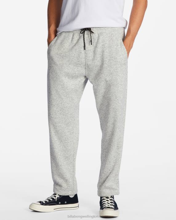 Men Light Grey Billabong A/Div Boundary Sweatpants 80P8509