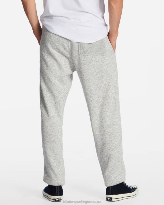 Men Light Grey Billabong A/Div Boundary Sweatpants 80P8509