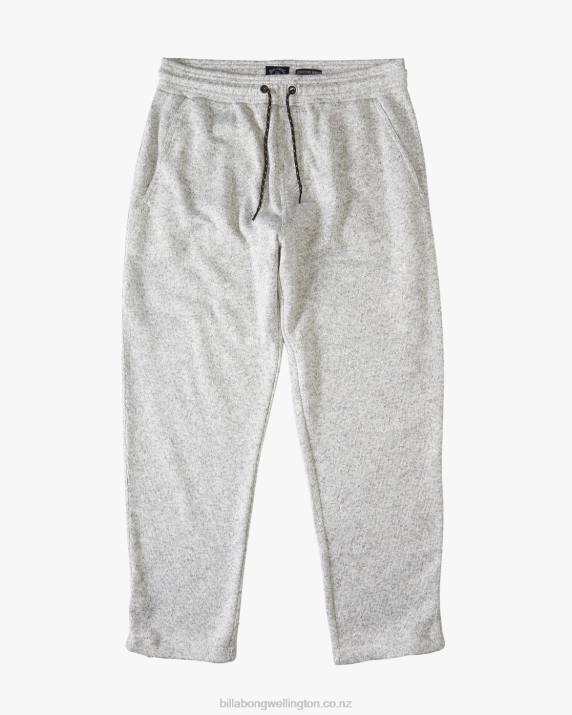 Men Light Grey Billabong A/Div Boundary Sweatpants 80P8509