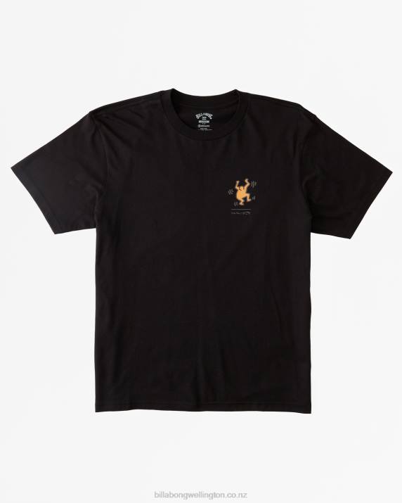 Men Black Billabong Keith Haring Bash - T-Shirt 80P8220