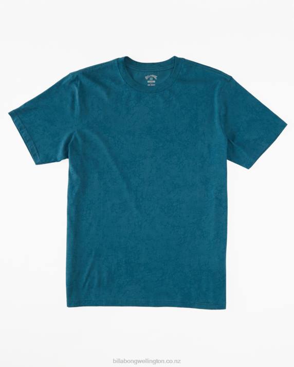 Men Blue Lagoon Billabong Essential Wash T-Shirt 80P8407