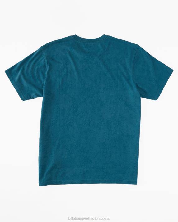 Men Blue Lagoon Billabong Essential Wash T-Shirt 80P8407