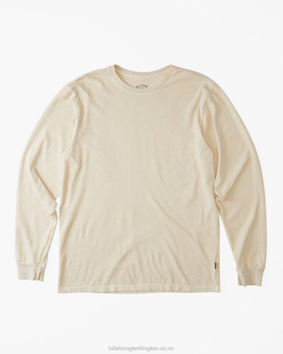Men Bone Billabong Essential Wave Washed Long Sleeve T-Shirt 80P8444