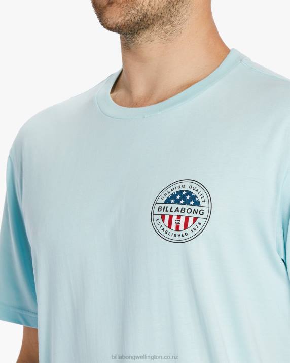 Men Coastal Billabong American Rotor T-Shirt 80P8366