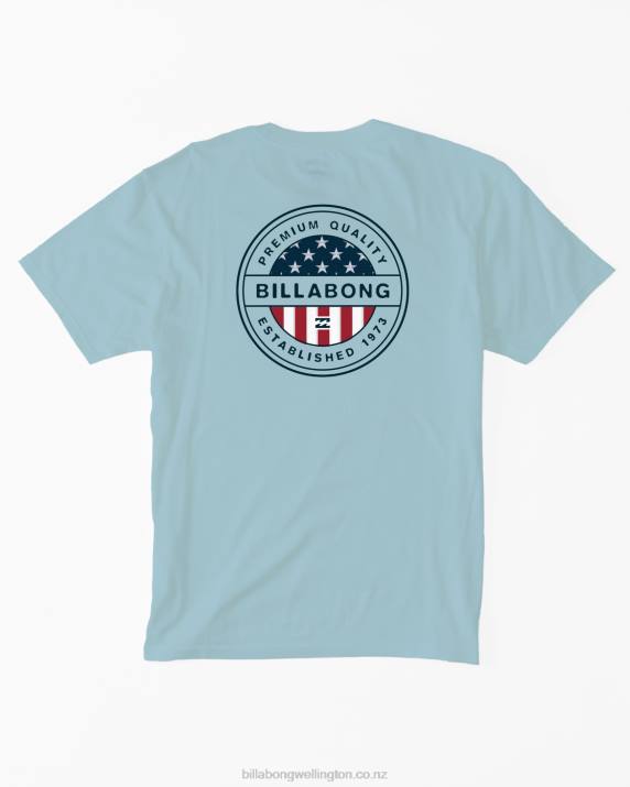 Men Coastal Billabong American Rotor T-Shirt 80P8366