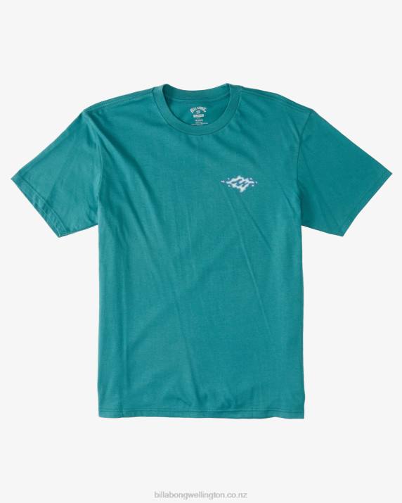 Men Dark Mint Billabong Tall Tale T-Shirt 80P8261