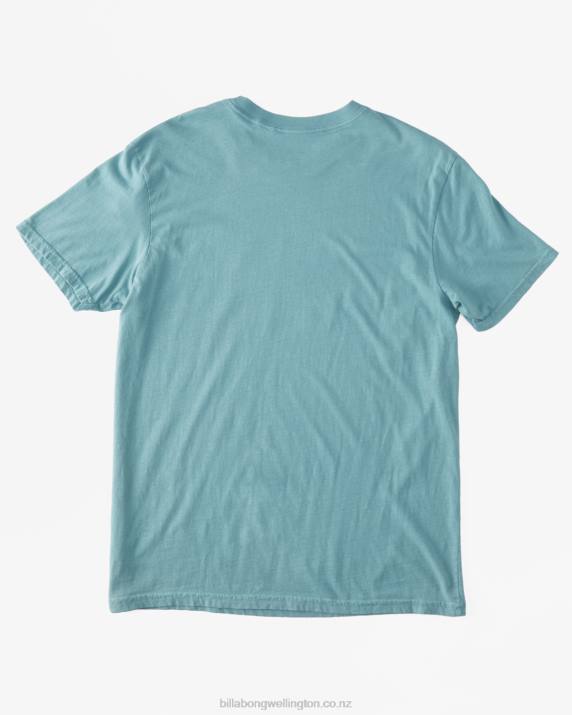 Men Dusty Green Billabong Level Short Sleeve T-Shirt 80P8536