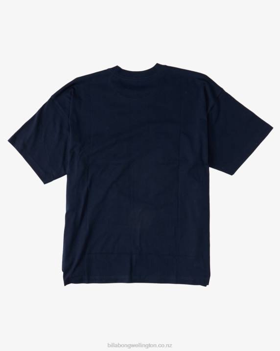 Men Navy Billabong Growth OG T-Shirt 80P8598