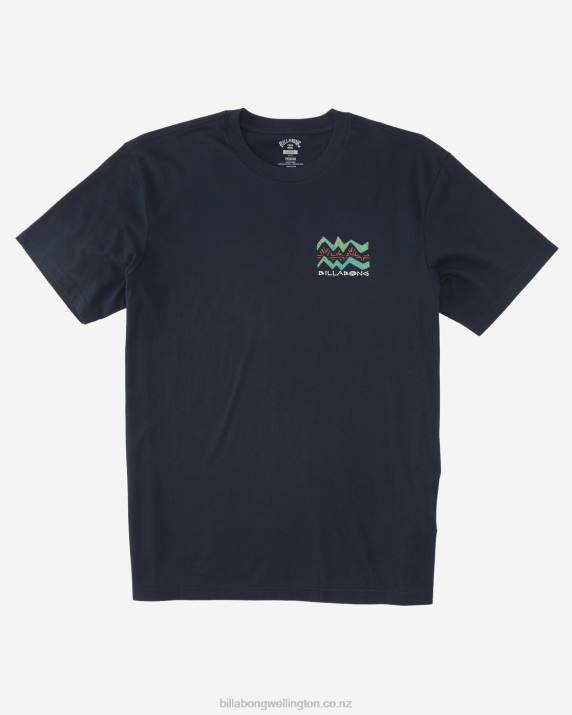 Men Navy Billabong Segment T-Shirt 80P8348