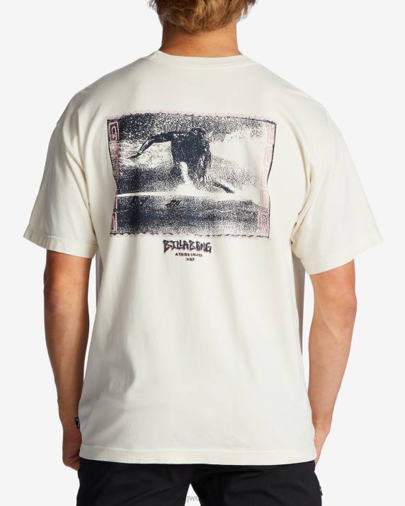 Men Off White Billabong Collision OG Short Sleeve Wave Washed T-Shirt 80P8557