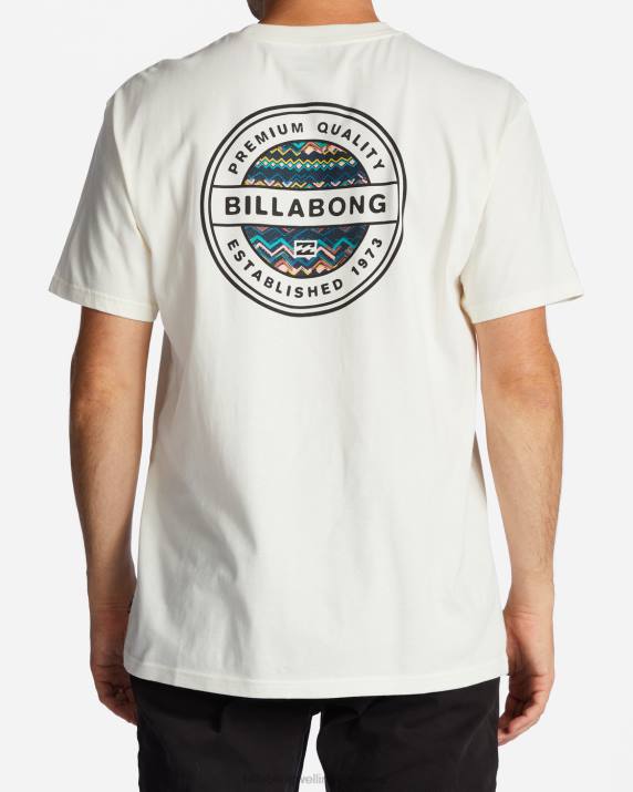Men Off White Billabong Rotor T-Shirt 80P8525