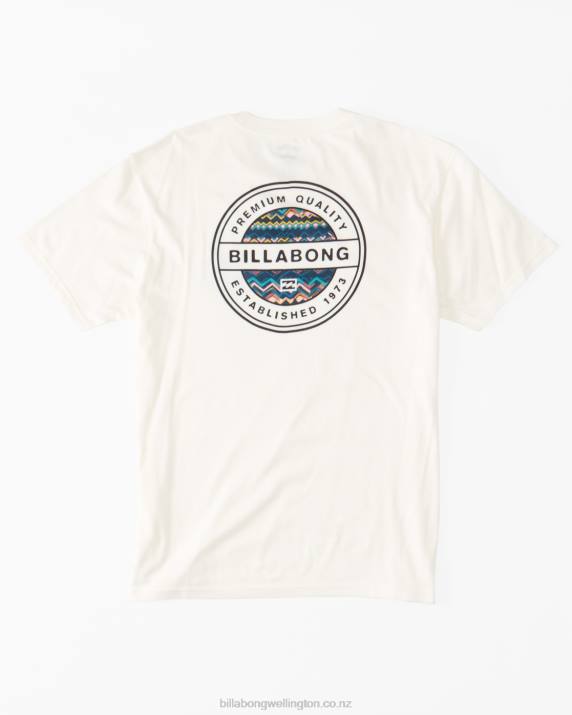 Men Off White Billabong Rotor T-Shirt 80P8525