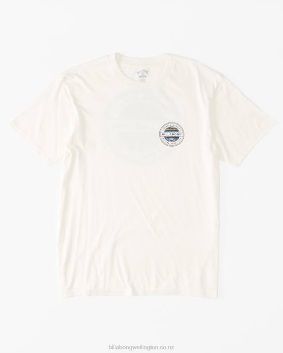 Men Off White Billabong Rotor T-Shirt 80P8525