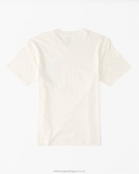 Men Off White Billabong Team Pocket T-Shirt 80P8654