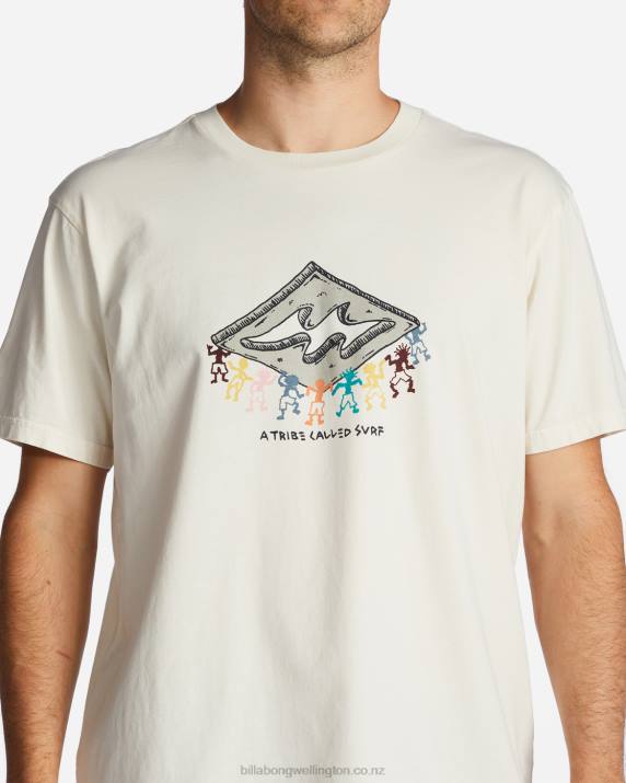 Men Off White Billabong Theme Diamond T-Shirt 80P8604