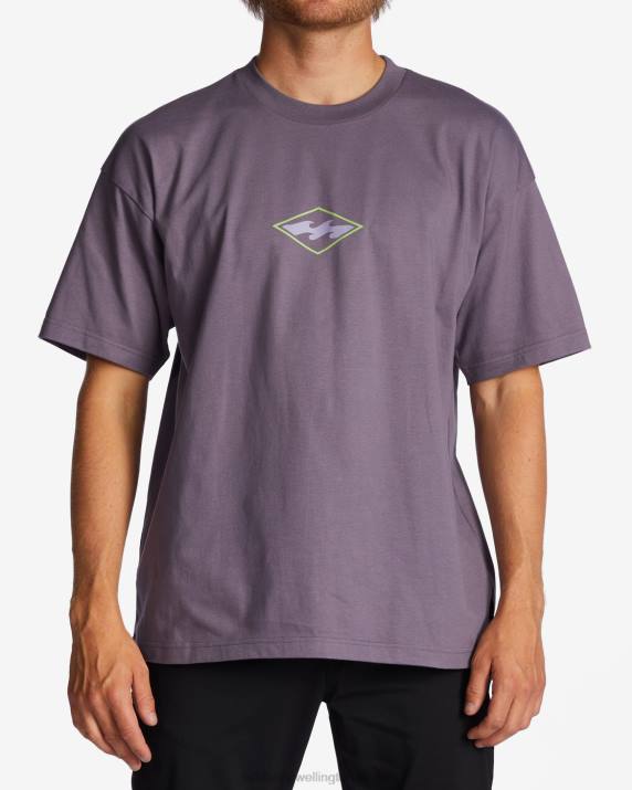 Men Purple Haze Billabong Growth OG T-Shirt 80P8326
