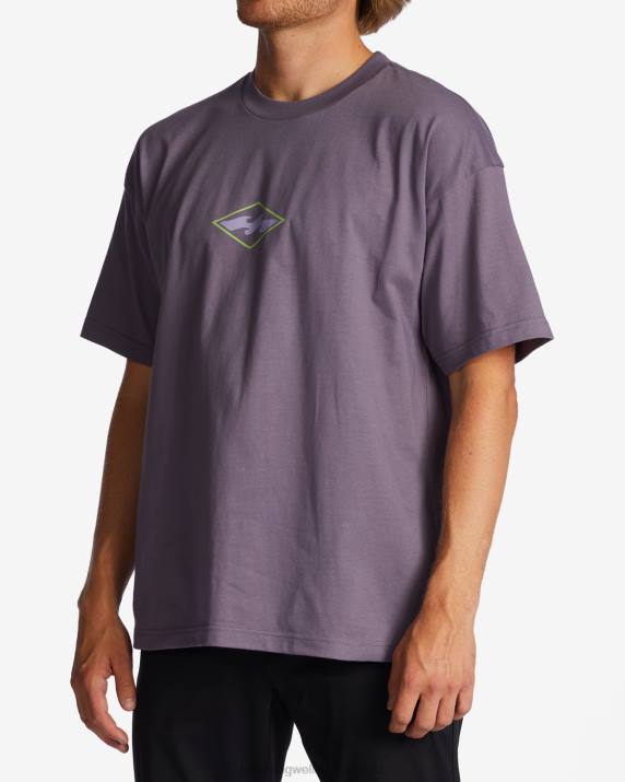Men Purple Haze Billabong Growth OG T-Shirt 80P8326