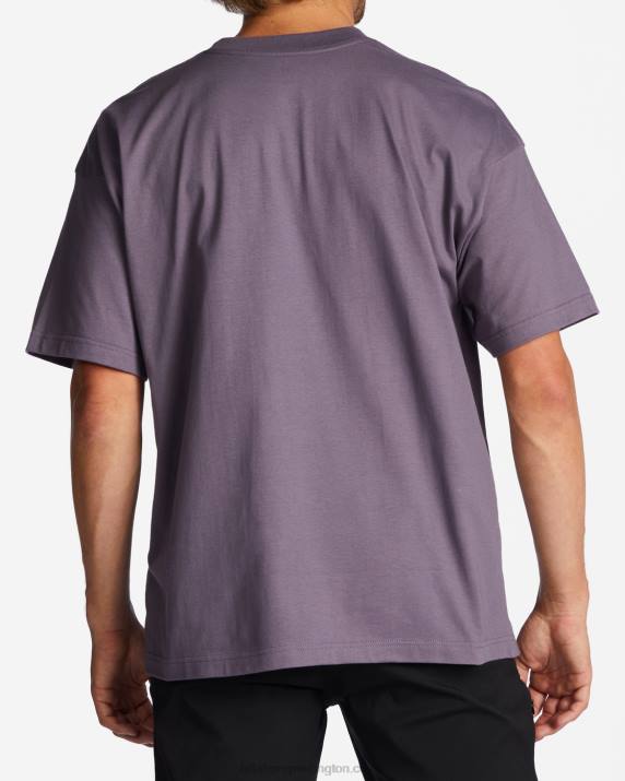 Men Purple Haze Billabong Growth OG T-Shirt 80P8326