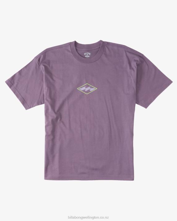 Men Purple Haze Billabong Growth OG T-Shirt 80P8326