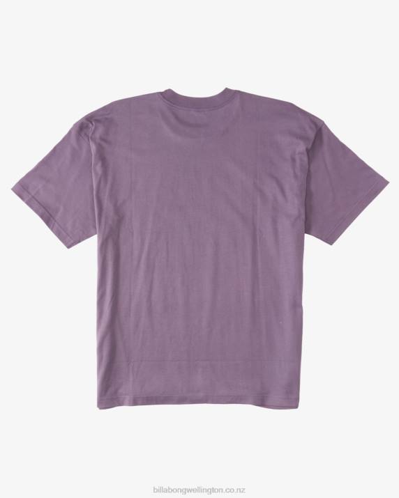 Men Purple Haze Billabong Growth OG T-Shirt 80P8326