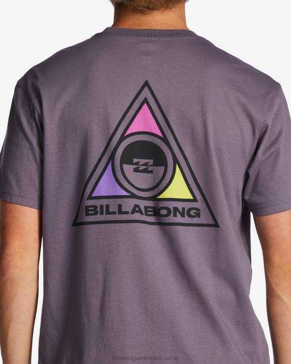 Men Purple Haze Billabong Troppo Pocket T-Shirt 80P8601
