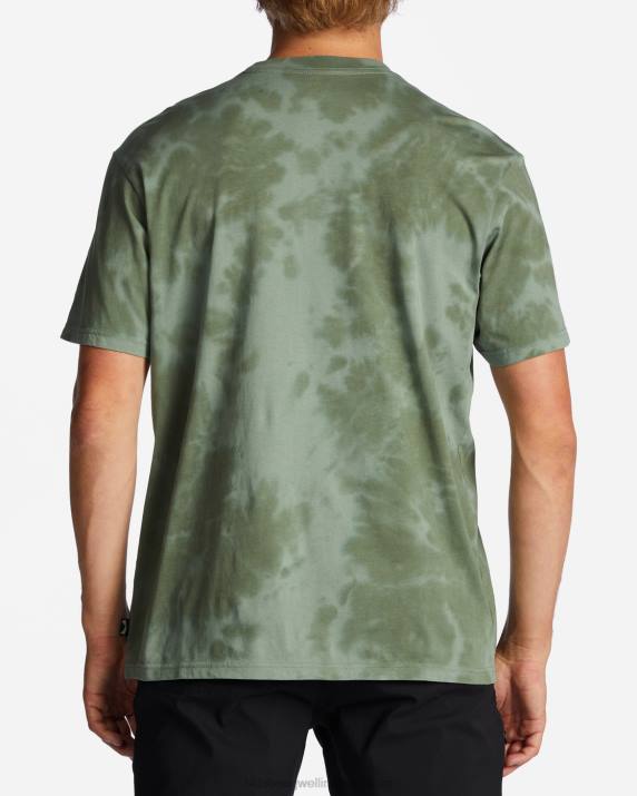 Men Sage Billabong Pocket Wash T-Shirt 80P8352
