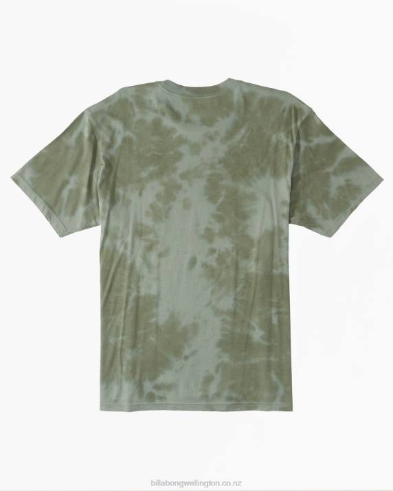 Men Sage Billabong Pocket Wash T-Shirt 80P8352