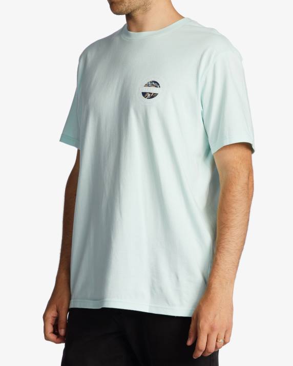 Men Seaglass Billabong Rotor T-Shirt 80P8576