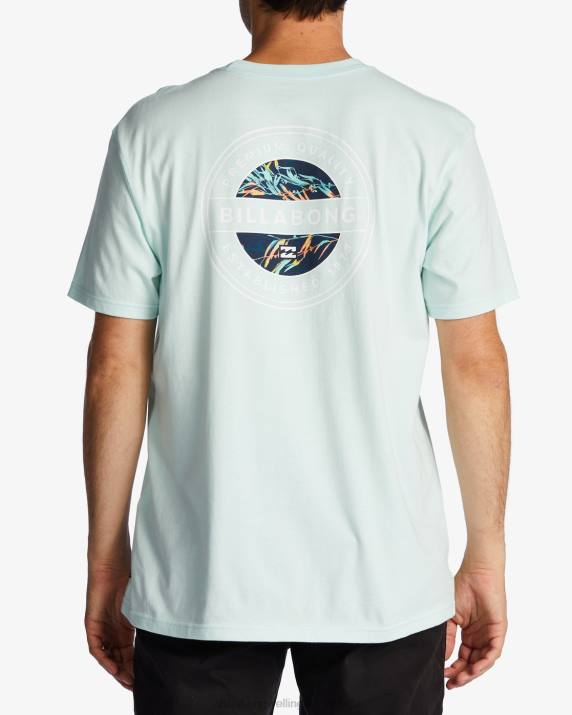 Men Seaglass Billabong Rotor T-Shirt 80P8576