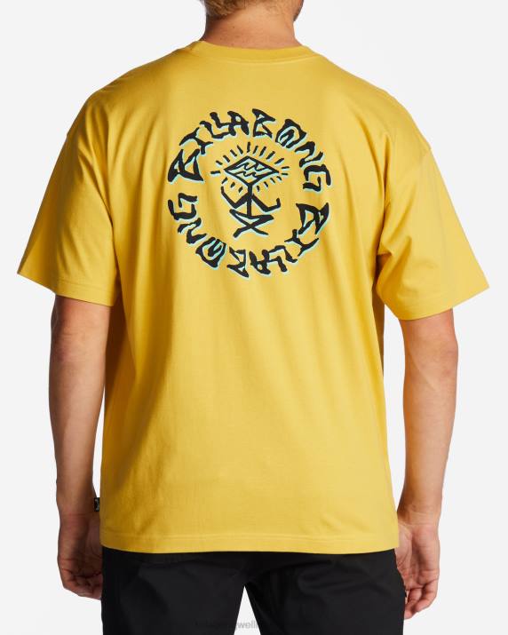 Men Sunny Billabong Harmony OG Short Sleeve T-Shirt 80P8635