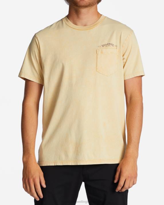 Men Sunny Billabong Pocket Wash T-Shirt 80P8612