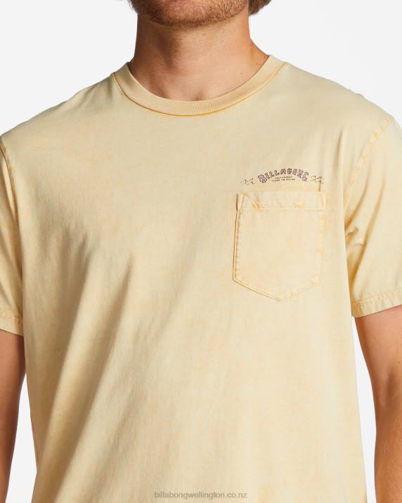 Men Sunny Billabong Pocket Wash T-Shirt 80P8612