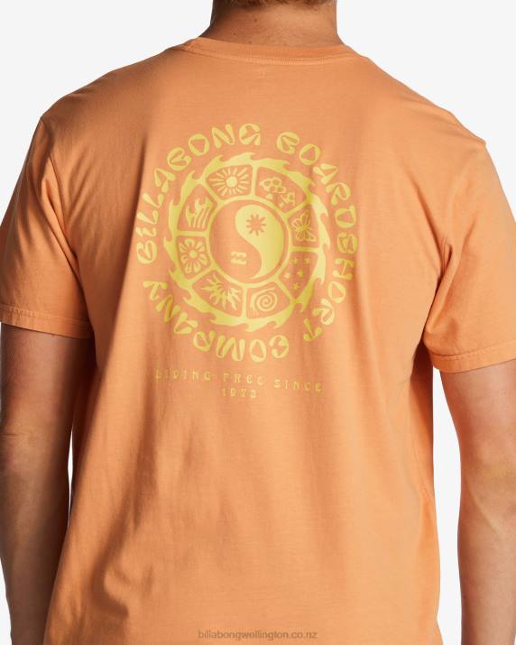 Men Sunset Billabong Connection T-Shirt 80P8615